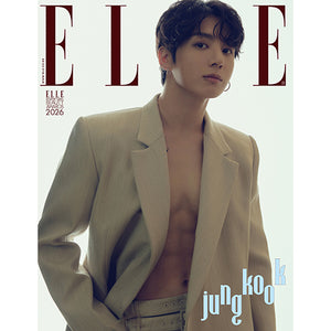 ELLE KOREA (엘르) - JANUARY 2026 EDITION [COVER: JUNGKOOK] - EVE PINK K-POP