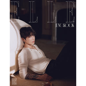 ELLE KOREA (엘르) - JANUARY 2026 EDITION [COVER: JUNGKOOK] - EVE PINK K-POP