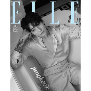 ELLE KOREA (엘르) - JANUARY 2026 EDITION [COVER: JUNGKOOK] - EVE PINK K-POP