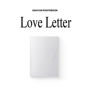 GAHYUN {가현) - GAHYUN PHOTOBOOK [Love Letter] - EVE PINK K-POP