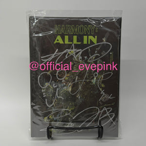 [AUTOGRAPHED] P1Harmony (피원하모니) 6TH MINI ALBUM - [HARMONY : ALL IN] (ALL IN VER) - EVE PINK K-POP