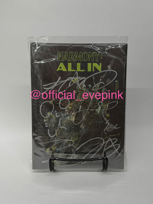 [AUTOGRAPHED] P1Harmony (피원하모니) 6TH MINI ALBUM - [HARMONY : ALL IN] (ALL IN VER) - EVE PINK K-POP