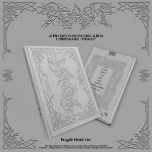 [PRE-ORDER] (U.S. VER.) ALPHA DRIVE ONE (알파드라이브원) 2nd Mini Album - [UNBREAKABLE : 少年BEAST] (Fragile Beast Ver.)