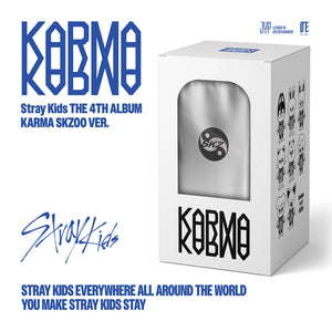 STRAY KIDS (스트레이 키즈) 4th Album - [KARMA] (SKZOO VER. +SOUND WAVE GIFT)