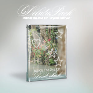 KiiiKiii (키키) The 2nd EP Album - [Delulu Pack] (Crystal Ball Ver.) - EVE PINK K-POP