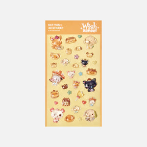[PRE-ORDER] NCT WISH (엔씨티 위시) WISH BAKERY POP UP MD - [3D STICKER]