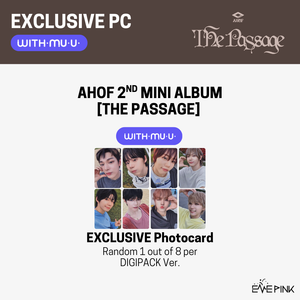 AHOF (아홉) 2ND MINI ALBUM - [The Passage] (DIGIPACK Ver. + EXCLUSIVE PHOTOCARD)