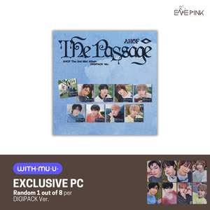 AHOF (아홉) 2ND MINI ALBUM - [The Passage] (DIGIPACK Ver. + EXCLUSIVE PHOTOCARD)