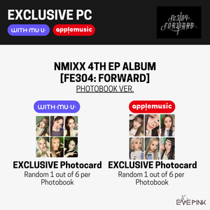 NMIXX (엔믹스) 4TH EP ALBUM - [Fe3O4: FORWARD] (Photobook Ver. + EXCLUSIVE PHOTOCARD)