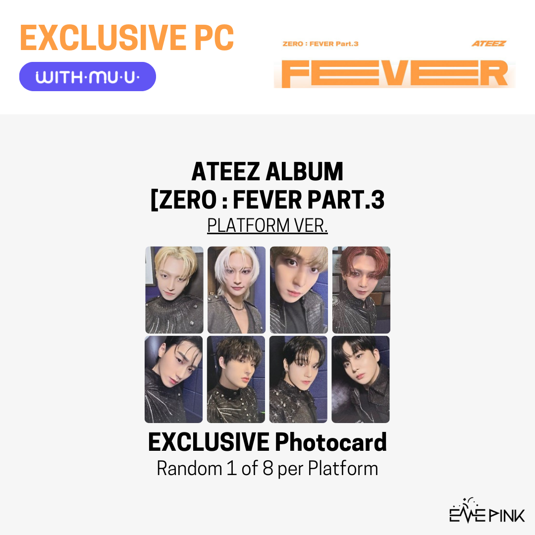 ATEEZ (에이티즈) ALBUM - [ZERO : FEVER Part.3] (PLATFORM VER. +