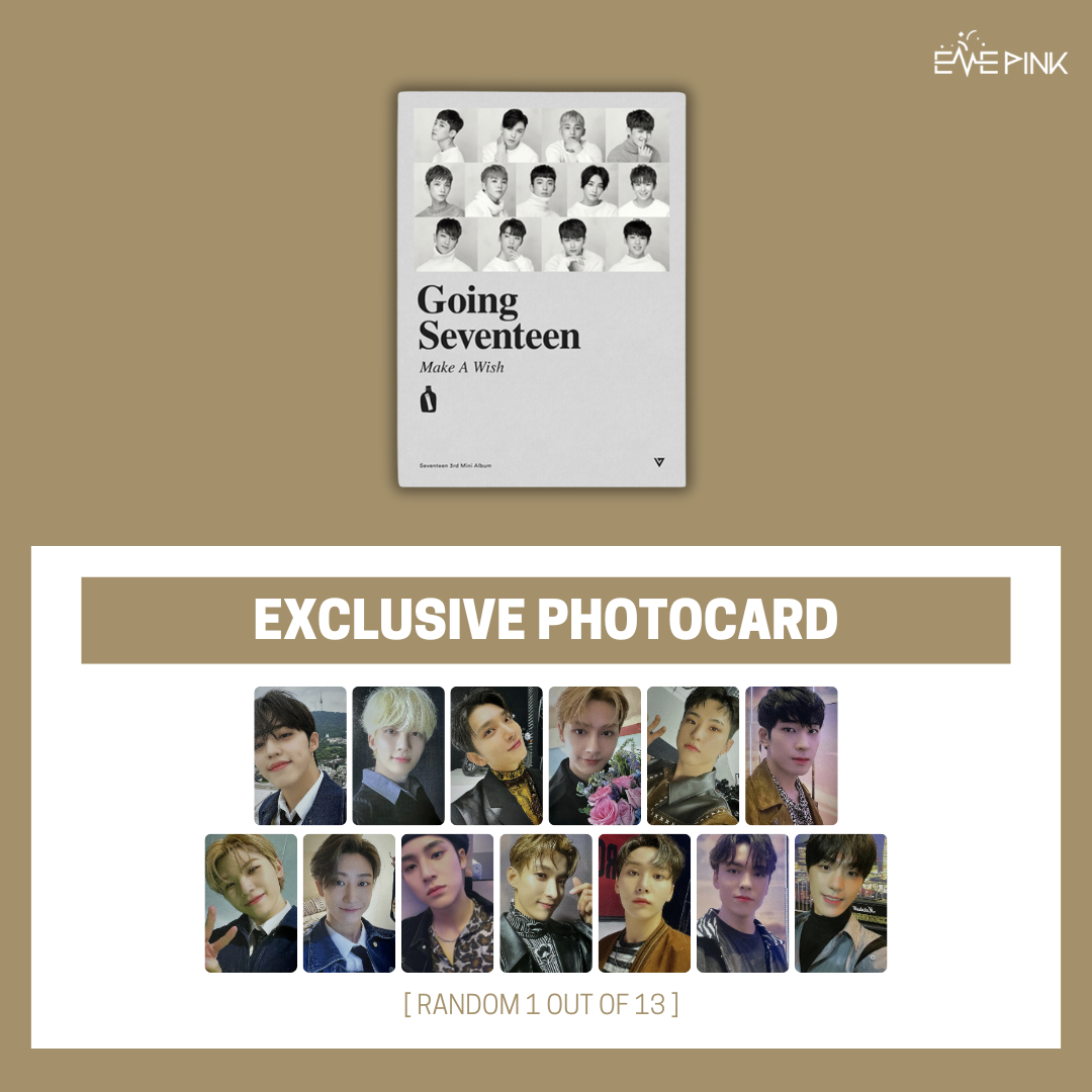 SEVENTEEN (세븐틴) 3RD MINI ALBUM - [Going Seventeen] (RE-RELEASE