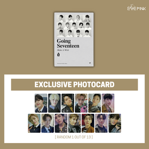 SEVENTEEN (세븐틴) 3RD MINI ALBUM - [Going Seventeen] (RE-RELEASE) (+EXCLUSIVE PHOTOCARD)