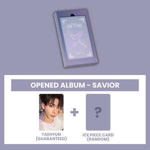 (KOR VER.) TXT (투모로우바이투게더) ALBUM - [THE STAR CHAPTER : SANCTUARY] (PHOTOBOOK VER. : OPENED ALBUM)