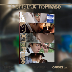 (U.S. VER.) MONSTA X (몬스타엑스) EP Album - [The Phase] (PHOTOBOOK VER. + PARTNER STORE EXCLUSIVE)