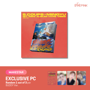S.COUPS & MINGYU (SVT) 1st Mini Album - [HYPE VIBES] (Standard Ver. +EXCLUSIVE PHOTOCARD)