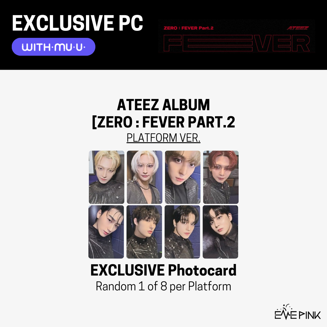 ATEEZ ALBUM ZERO : FEVER PART.2 (PLATFORM VER.) | 3 ALBUMS