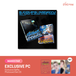 S.COUPS & MINGYU (SVT) 1st Mini Album - [HYPE VIBES] (Standard Ver. +EXCLUSIVE PHOTOCARD)