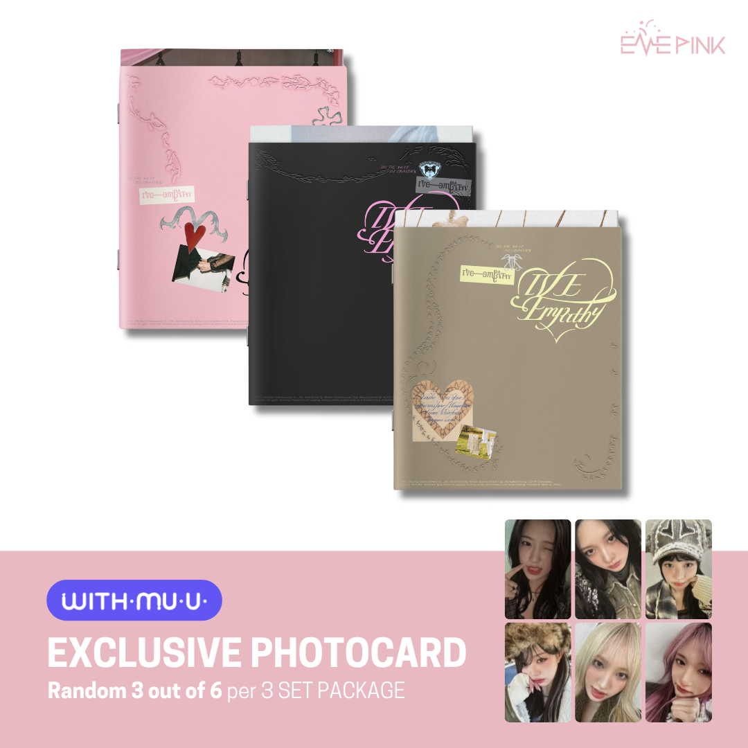 IVE (아이브) 3RD EP ALBUM - [IVE EMPATHY] (+EXCLUSIVE PHOTOCARD