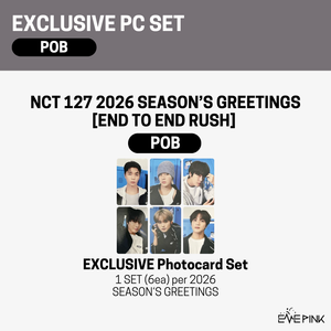 NCT 127 (엔시티127) - 2026 SEASON'S GREETINGS [END TO END RUSH] (+POB) - EVE PINK K-POP