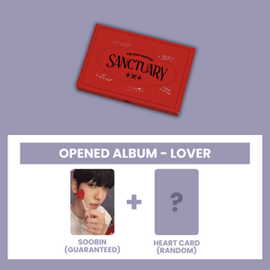(KOR VER.) TXT (투모로우바이투게더) ALBUM - [THE STAR CHAPTER : SANCTUARY] (PHOTOBOOK VER. : OPENED ALBUM)