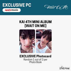 KAI (카이) 4TH MINI ALBUM - [Wait On Me] (Photo Book Ver. +EXCLUSIVE PHOTOCARD)