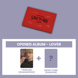 (KOR VER.) TXT (투모로우바이투게더) ALBUM - [THE STAR CHAPTER : SANCTUARY] (PHOTOBOOK VER. : OPENED ALBUM)