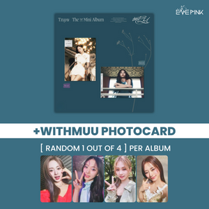 TZUYU (TWICE 쯔위) 1ST MINI ALBUM - [abouTZU] (+EXCLUSIVE PHOTOCARD) - EVE PINK K-POP