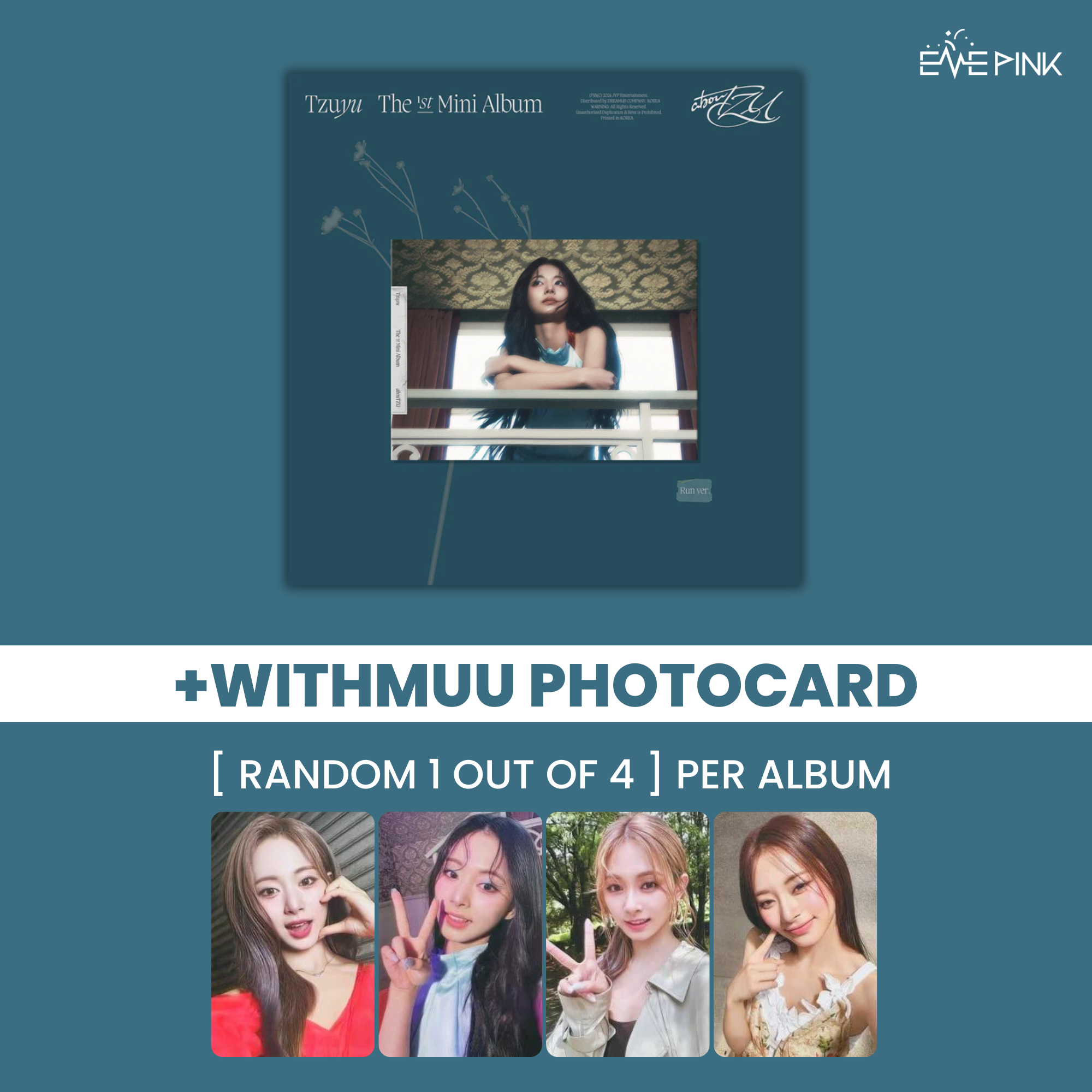 TZUYU (TWICE 쯔위) 1ST MINI ALBUM - [abouTZU] (+EXCLUSIVE
