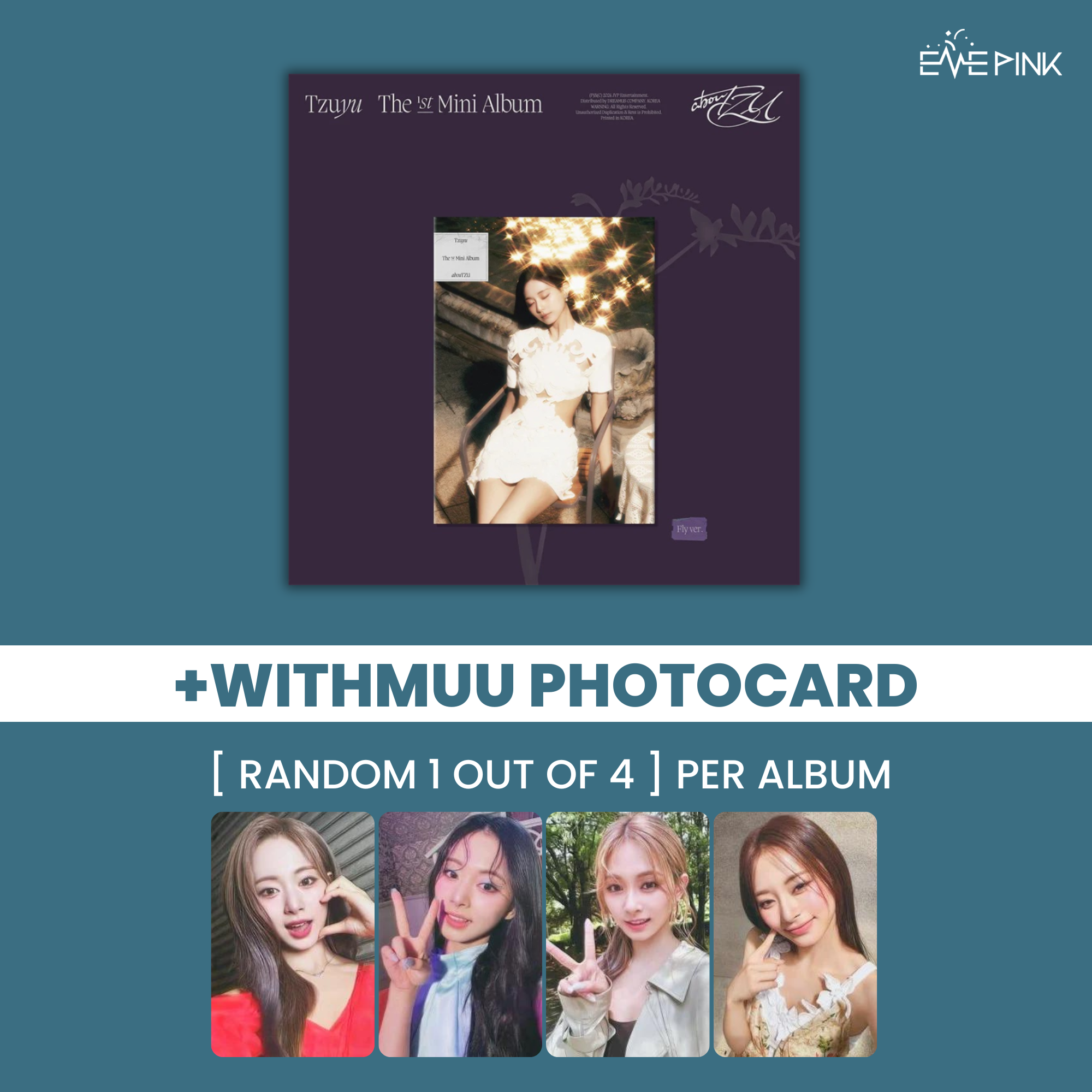 TZUYU (TWICE 쯔위) 1ST MINI ALBUM - [abouTZU] (+EXCLUSIVE