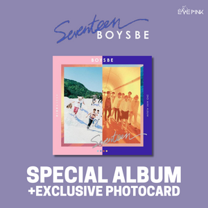 SEVENTEEN (세븐틴) 2ND MINI ALBUM - [BOYS BE] (RE-RELEASE) (+EXCLUSIVE PHOTOCARD)