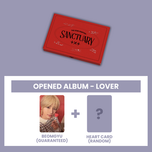 (KOR VER.) TXT (투모로우바이투게더) ALBUM - [THE STAR CHAPTER : SANCTUARY] (PHOTOBOOK VER. : OPENED ALBUM)