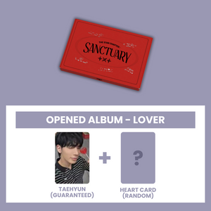 (KOR VER.) TXT (투모로우바이투게더) ALBUM - [THE STAR CHAPTER : SANCTUARY] (PHOTOBOOK VER. : OPENED ALBUM)
