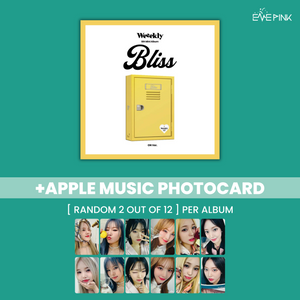 WEEEKLY (위클리) 6TH MINI ALBUM- [Bliss] (+SELFIE PHOTOCARD)