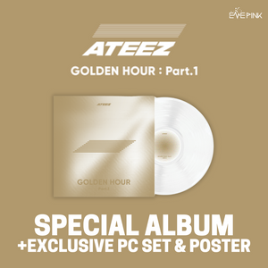 (U.S. VER.) ATEEZ (에이티즈) 10TH MINI ALBUM - [GOLDEN HOUR : PART.1] (VINYL VER.) (+EXCLUSIVE PHOTOCARD SET)