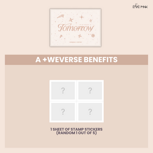 TXT (투모로우바이투게더) 6TH MINI ALBUM - [minisode 3: TOMORROW] (WEVERSE VER. +WEVERSE GIFT) - EVE PINK K-POP