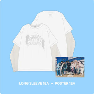 STRAY KIDS DOMINATE CELEBRATE MD - [LAYERED LONG SLEEVE] - EVE PINK K-POP