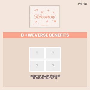 TXT (투모로우바이투게더) 6TH MINI ALBUM - [minisode 3: TOMORROW] (WEVERSE VER. +WEVERSE GIFT) - EVE PINK K-POP