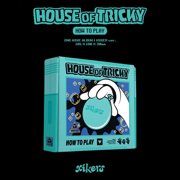 (U.S. VER.) XIKERS ALBUM - [HOUSE OF TRICKY: How To Play] (+POP-UP EXCLUSIVE PHOTOCARD)
