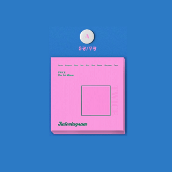 TWICE (트와이스) 1ST ALBUM - [Twicetagram] - EVE PINK K-POP