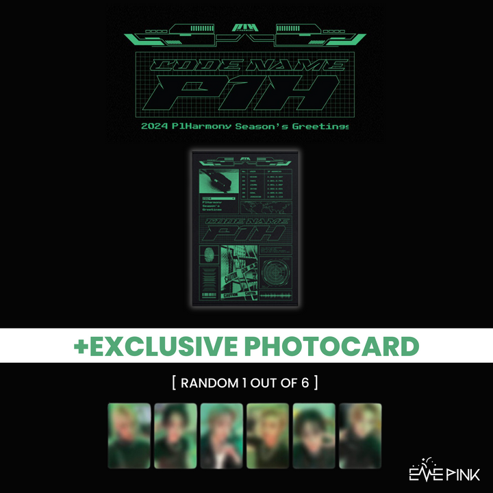[PRE-ORDER] P1HARMONY (피원하모니) - 2024 SEASON’S GREETINGS [CODE NAME P1H] (+EXCLUSIVE PHOTOCARD)