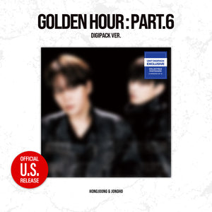 [PRE-ORDER] (U.S. VER.) ATEEZ (에이티즈) 15th Mini Album - [GOLDEN HOUR : Part.6] (Unit Digipack Ver. + Unit Digipack Exclusive Photocard) (Random)