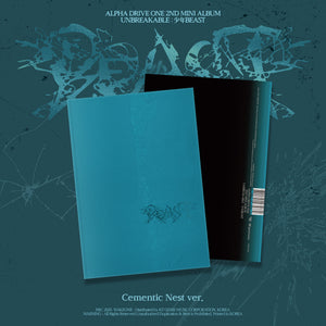 [PRE-ORDER] (U.S. VER.) ALPHA DRIVE ONE (알파드라이브원) 2nd Mini Album - [UNBREAKABLE : 少年BEAST] (Cementic Nest Ver.)