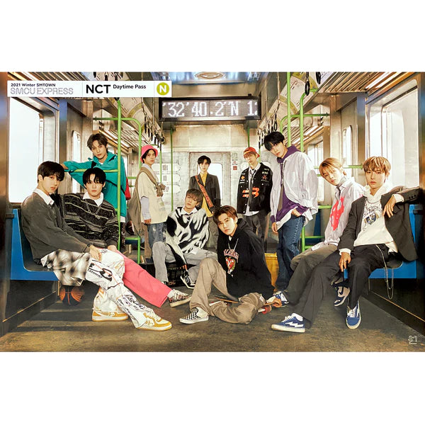 2021 WINTER SMTOWN : SMCU EXPRESS (NCT DAYTIME VER) OFFICIAL POSTER