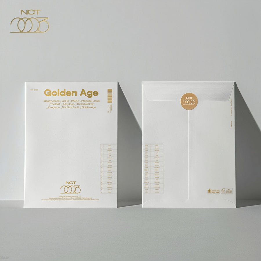 NCT (엔시티) ALBUM - [GOLDEN AGE] (Collecting Ver. : Random Ver.)