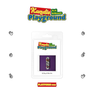 Kandis (캔디스) 1ST ALBUM - [Playground] (Platform Ver.)