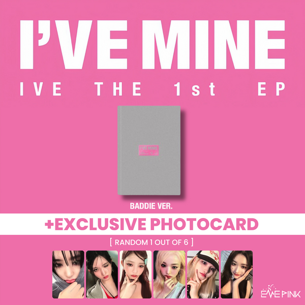 IVE (아이브) THE 1ST EP - [I'VE MINE] (+EXCLUSIVE PHOTOCARD)