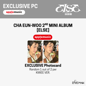 [PRE-ORDER] CHA EUN-WOO (ASTRO 차은우) 2nd Mini Album - [ELSE] (Kiwee VER. +EXCLUSIVE PHOTOCARD)