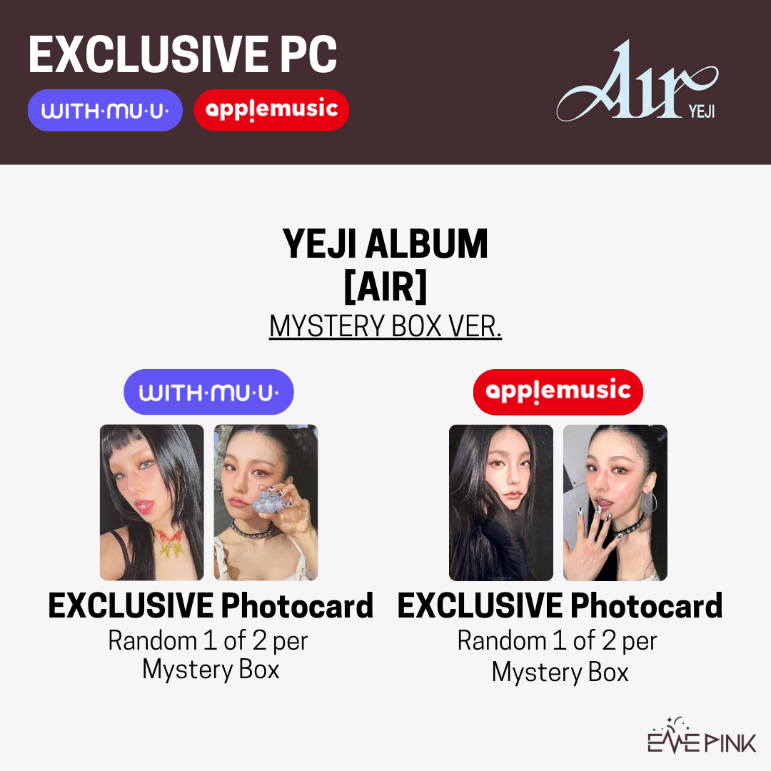 YEJI (ITZY 예지) ALBUM - [Air] (Mystery Box Ver. +EXCLUSIVE