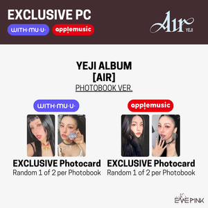 YEJI (ITZY 예지) ALBUM - [Air] (Photobook Ver. +EXCLUSIVE PHOTOCARD)
