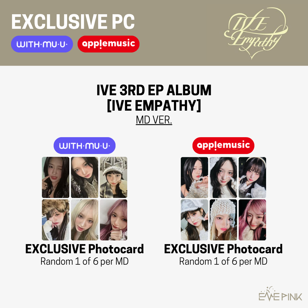 IVE (아이브) 3RD EP ALBUM - [IVE EMPATHY] (MD ver.한정반 +
